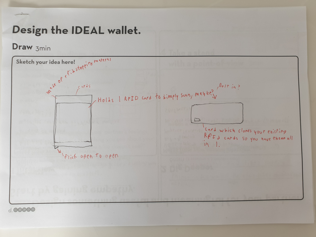 Image of Ideal wallet page